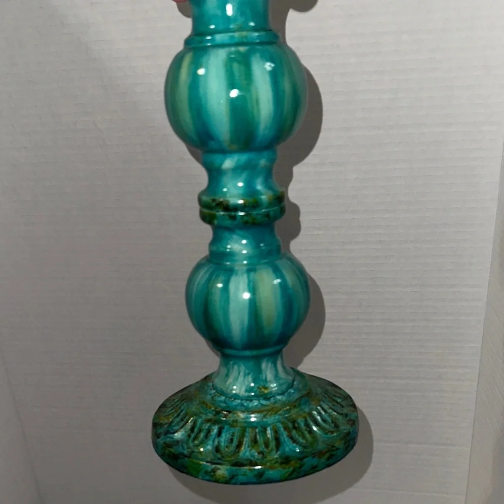 Pier 1 Turquoise Candle Holder Pier One Imports